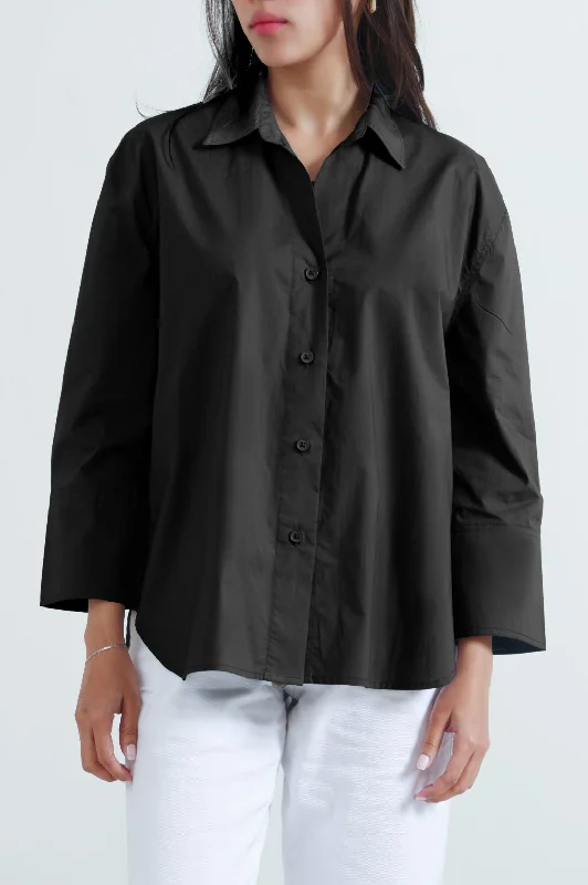 BASIC POPLIN SHIRT