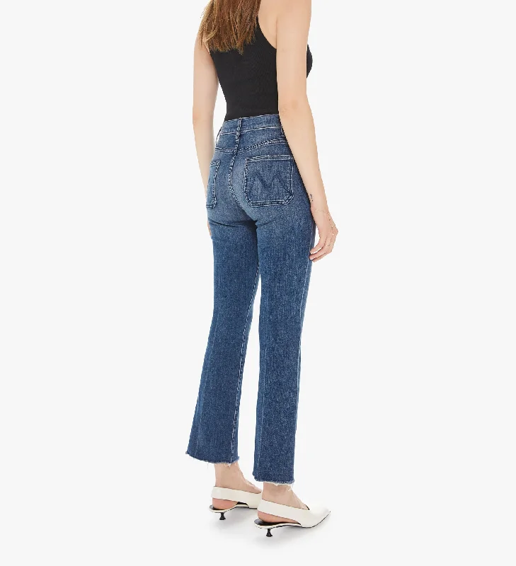 Hustler Patch Pocket Ankle Fray