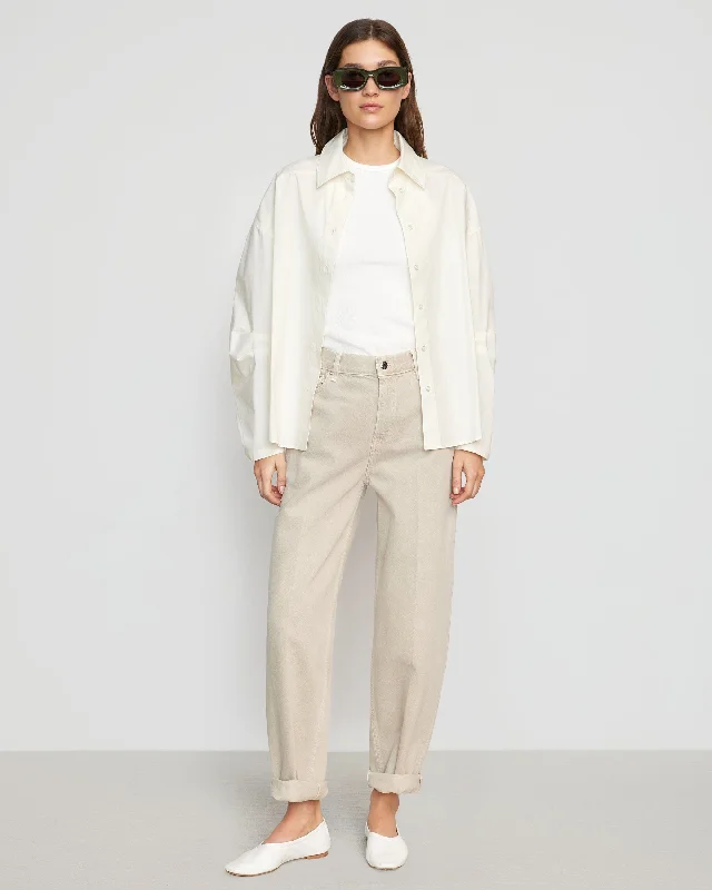 Lilia Structured-Sleeve Shirt