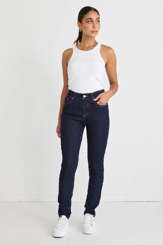 Amara Indigo High Rise Skinny Jean