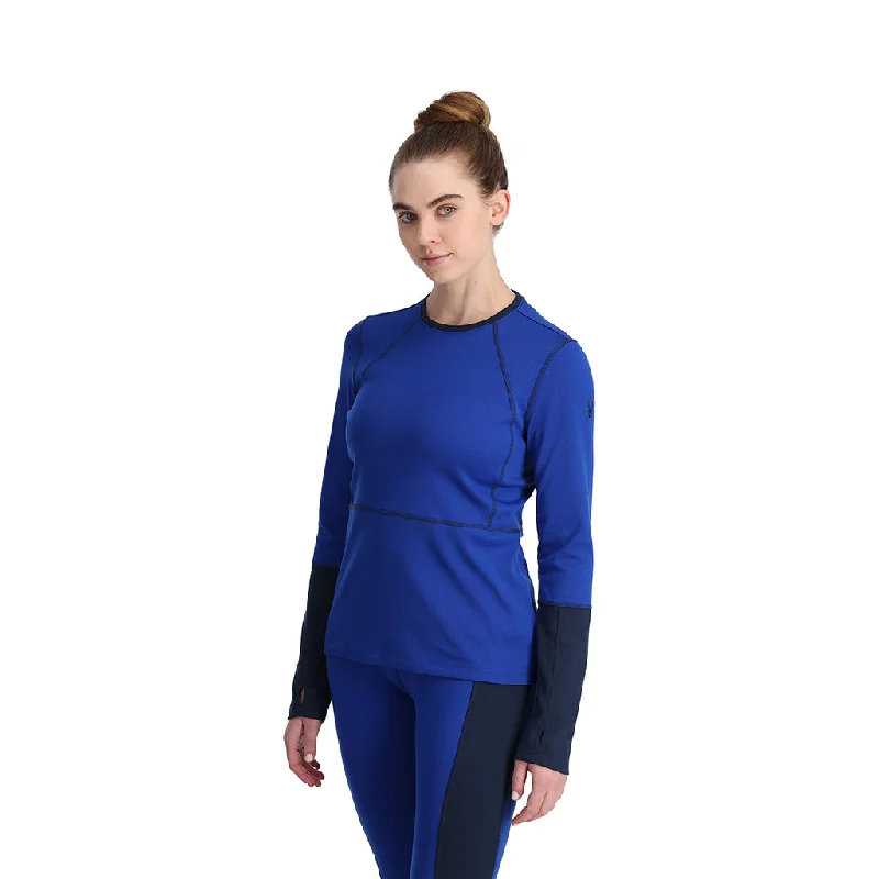 Womens Stretch Charger Crew - Electric Blue