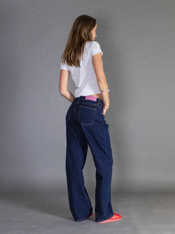 ESTHER JEANS - DARK BLUE