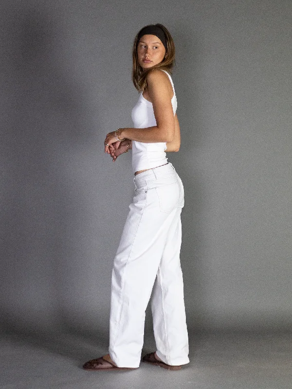 ESTHER JEANS - WHITE