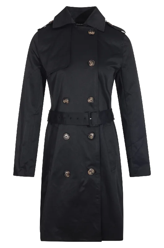 Fully lined Trench Coat | Black | 4502ZZ