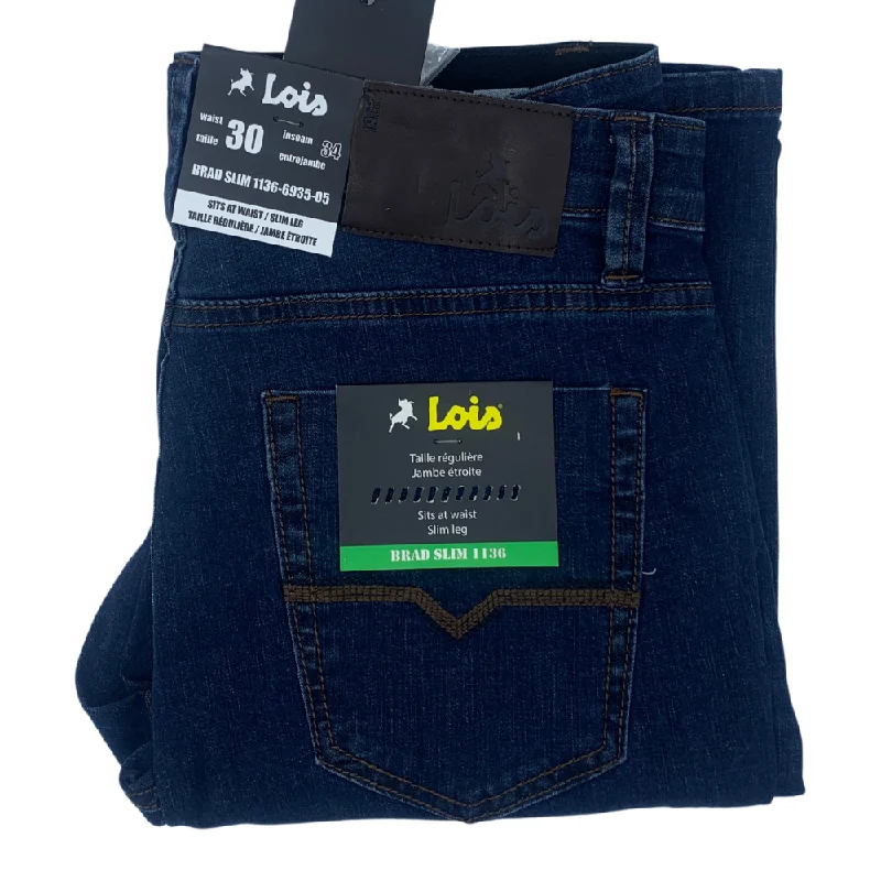 Lois Brad Slim Jean - 1136-6935-05 Darkstone