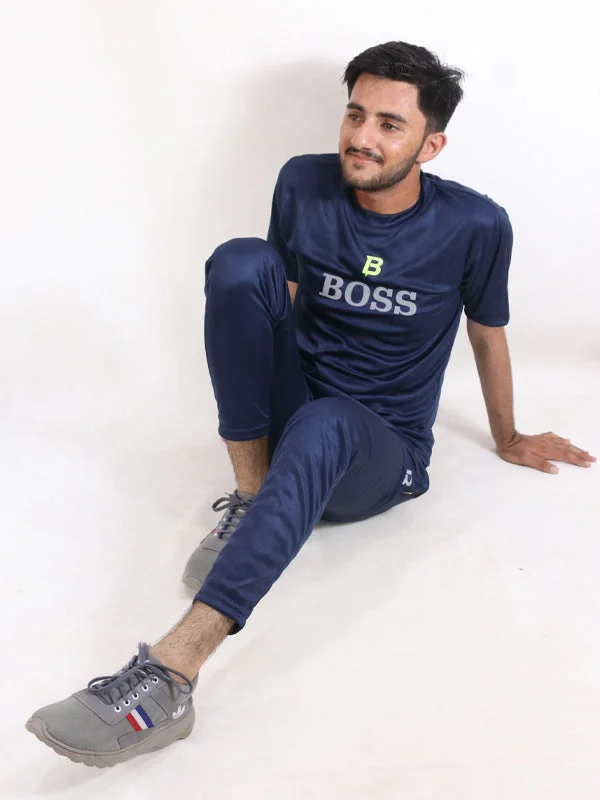 MTRS01 HG Men's Track Suit Boss Navy Blue