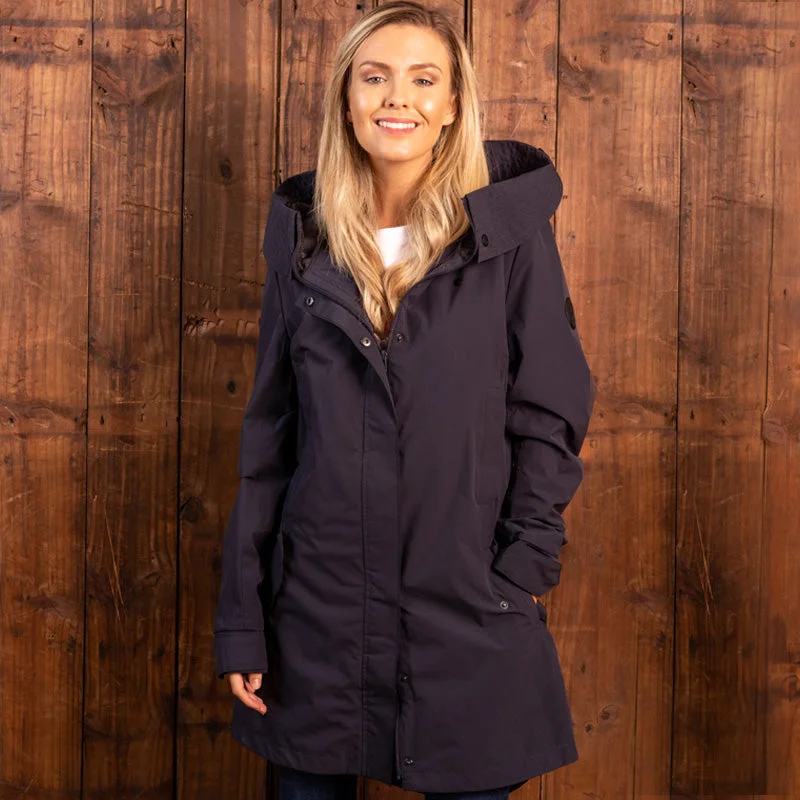 Vic Falls Rain Parka Midnight