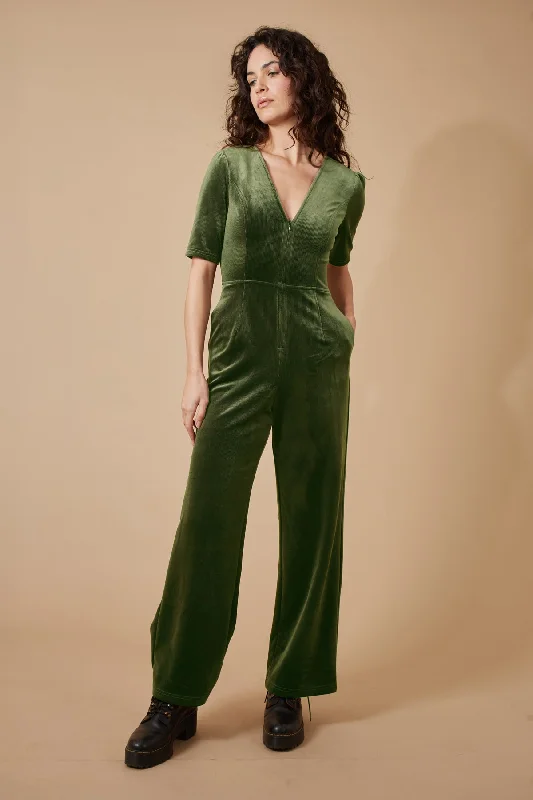 Corrie Bratter Clan Jumpsuit in Green