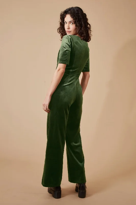 Corrie Bratter Clan Jumpsuit in Green