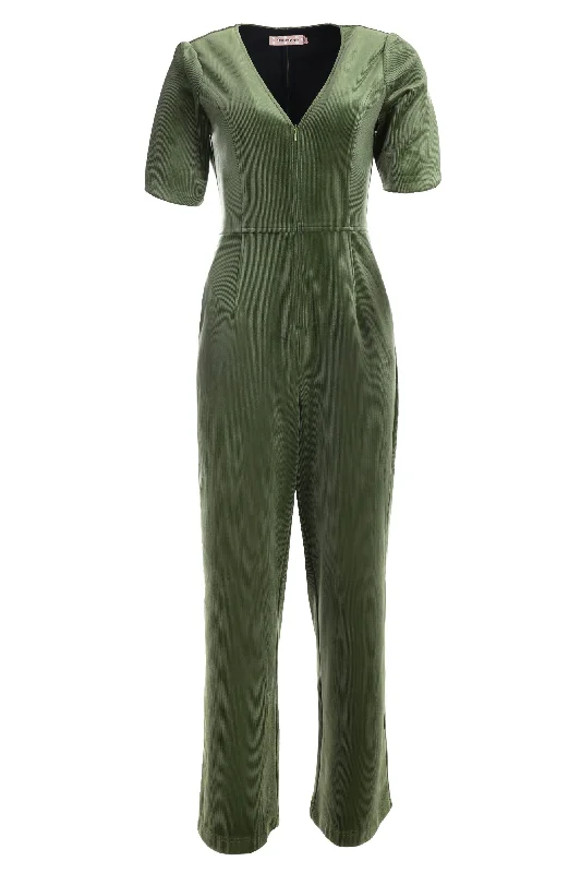 Corrie Bratter Clan Jumpsuit in Green