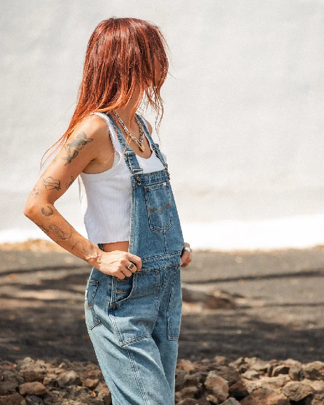 Dexy Dungarees - Washed Denim