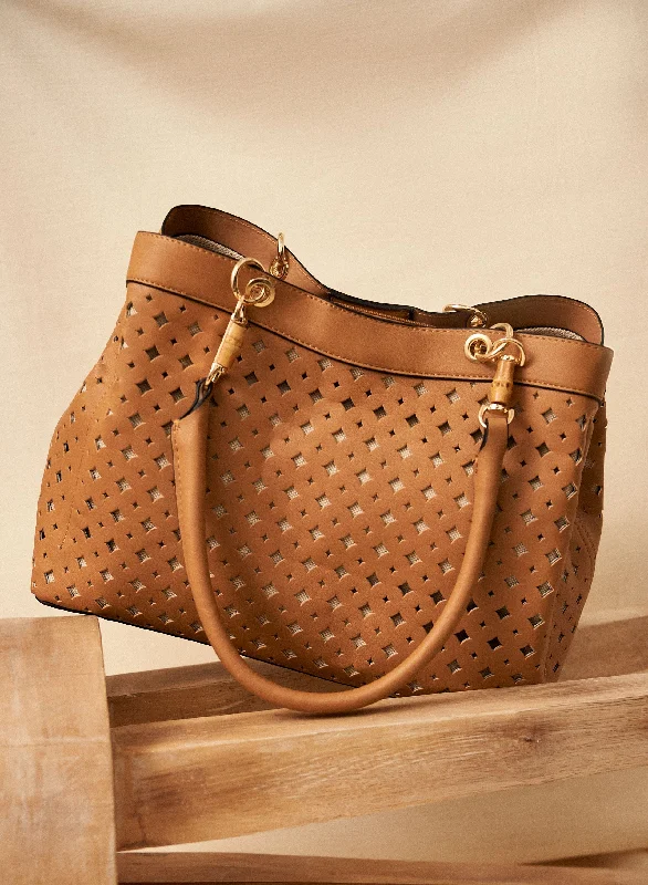 Perforated Satchel