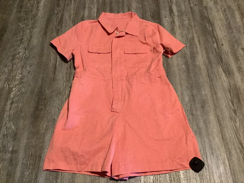 Romper By Clothes Mentor In Pink, Size: M