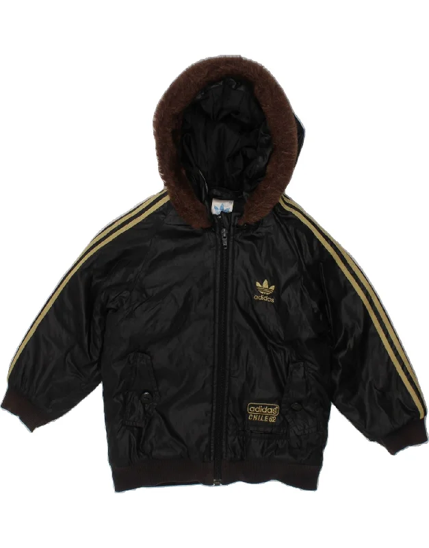 Men's Coats with Chest PocketsADIDAS Baby Boys Chile 62 Hooded Bomber Jacket 18-24 Months Black Men's Coats with Chest PocketsADIDAS Baby Boys Chile 62 Hooded Bomber Jacket 18-24 Months Black