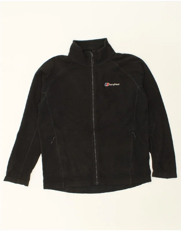 Affordable Men's Winter CoatsBERGHAUS Mens Fleece Jacket UK 38 Medium Black Polyester Affordable Men's Winter CoatsBERGHAUS Mens Fleece Jacket UK 38 Medium Black Polyester