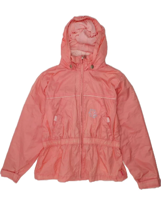 Men's Coats with Tactical FeaturesBRUGI Girls Hooded Rain Jacket 9-10 Years Pink Polyamide Men's Coats with Tactical FeaturesBRUGI Girls Hooded Rain Jacket 9-10 Years Pink Polyamide