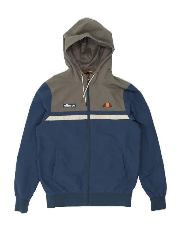 Men's Coats for TravelELLESSE Mens Hooded Bomber Jacket UK 36 Small Navy Blue Colourblock Nylon Men's Coats for TravelELLESSE Mens Hooded Bomber Jacket UK 36 Small Navy Blue Colourblock Nylon