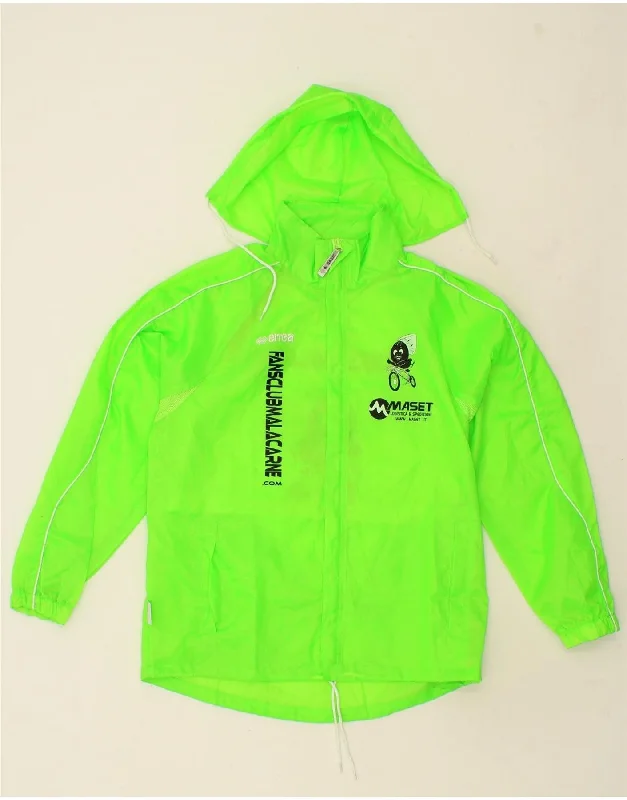 Men's Coats for Winter SportsERREA Mens Graphic Hooded Rain Jacket UK 36 Small Green Polyester Men's Coats for Winter SportsERREA Mens Graphic Hooded Rain Jacket UK 36 Small Green Polyester