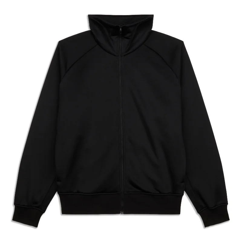 Men's Coats with Fur TrimFleece Training Track Jacket - Resale