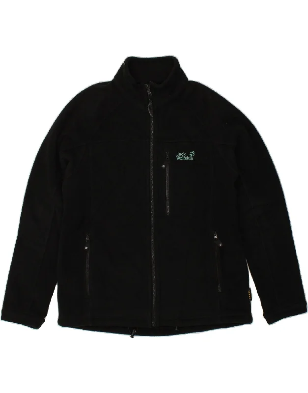 Men's Coats without LiningJACK WOLFSKIN Mens Fleece Jacket UK 44/46 XL Black Polyester Men's Coats without LiningJACK WOLFSKIN Mens Fleece Jacket UK 44/46 XL Black Polyester