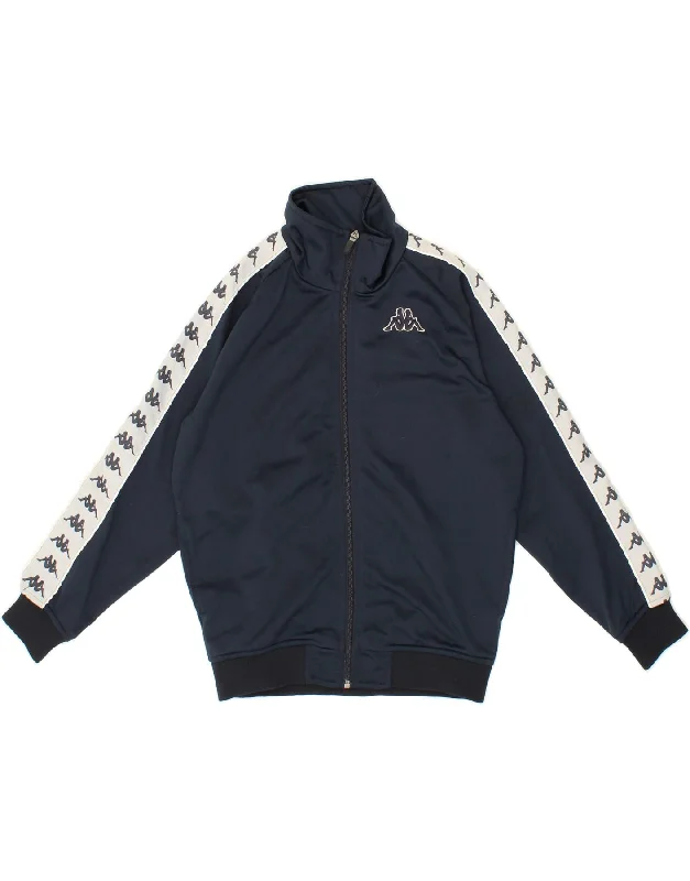 Men's Coats Made in the USAKAPPA Boys Graphic Tracksuit Top Jacket 9-10 Years Navy Blue Polyester Men's Coats Made in the USAKAPPA Boys Graphic Tracksuit Top Jacket 9-10 Years Navy Blue Polyester