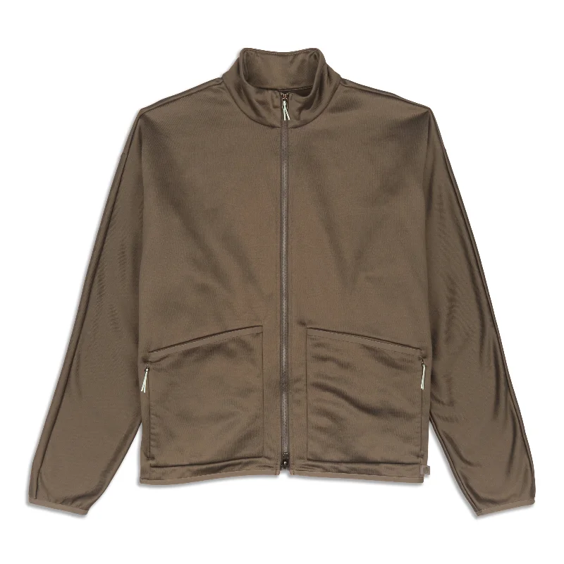 Men's Coats with Zipperslululemon lab Fleece Track Jacket - Resale