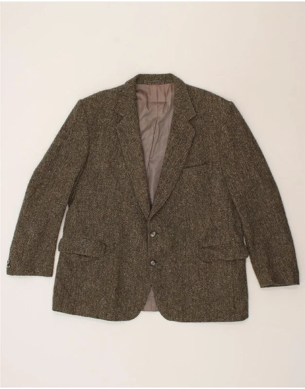 Men's Coats with Ripstop FabricMAGEE Mens 2 Button Blazer Jacket UK 42 XL Grey Herringbone Wool Men's Coats with Ripstop FabricMAGEE Mens 2 Button Blazer Jacket UK 42 XL Grey Herringbone Wool
