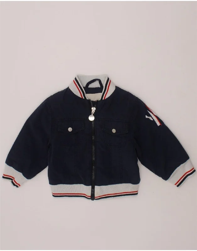 Men's Coats for Snowy WeatherMONCLER Baby Boys Bomber Jacket 12-18 Months Navy Blue Colourblock Men's Coats for Snowy WeatherMONCLER Baby Boys Bomber Jacket 12-18 Months Navy Blue Colourblock