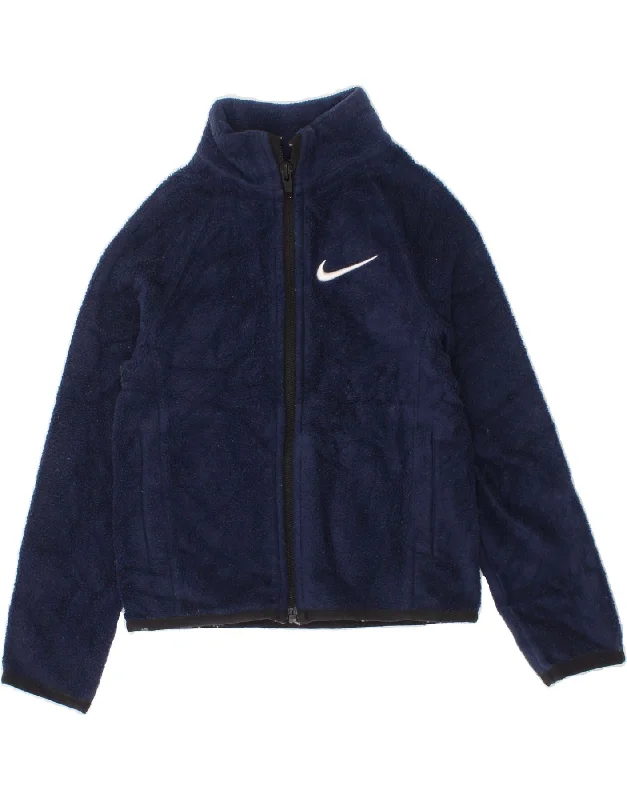 Men's Coats with Reflective StripesNIKE Boys Fleece Jacket 2-3 Years Navy Blue Polyester Men's Coats with Reflective StripesNIKE Boys Fleece Jacket 2-3 Years Navy Blue Polyester
