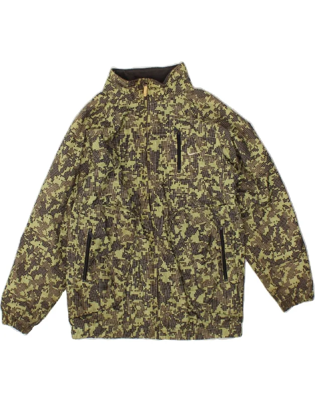 Men's Coats with Water-Repellent FabricNIKE Boys Graphic Windbreaker Jacket 10-11 Years Medium Green Geometric Men's Coats with Water-Repellent FabricNIKE Boys Graphic Windbreaker Jacket 10-11 Years Medium Green Geometric