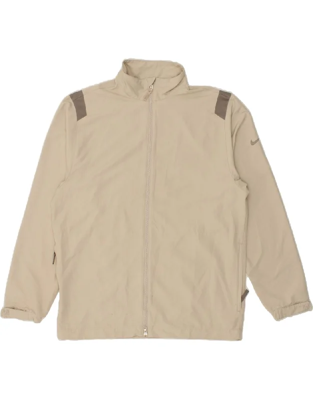 Men's Coats with Modern CutsNIKE Mens Rain Jacket UK 38 Medium Beige Colourblock Polyester Men's Coats with Modern CutsNIKE Mens Rain Jacket UK 38 Medium Beige Colourblock Polyester