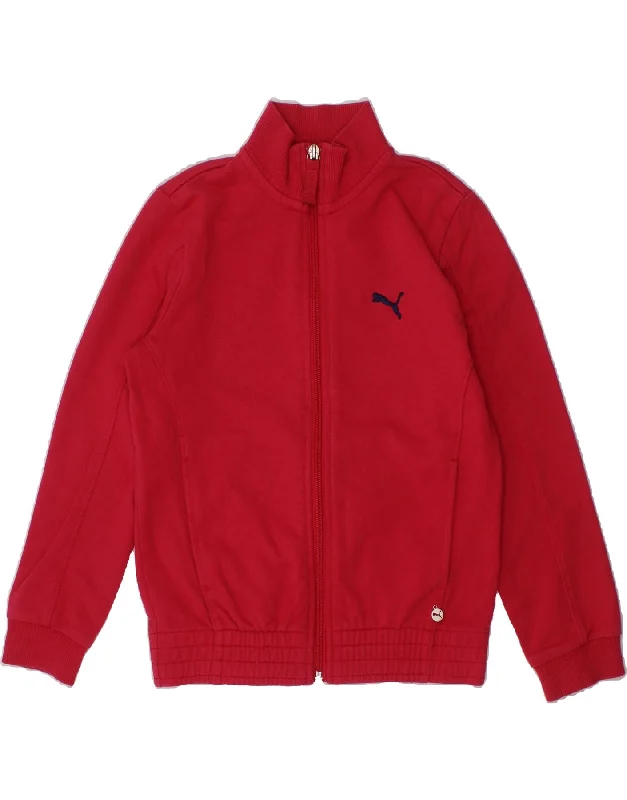 Men's Coats with Belted WaistsPUMA Girls Tracksuit Top Jacket 7-8 Years Small Red Cotton Men's Coats with Belted WaistsPUMA Girls Tracksuit Top Jacket 7-8 Years Small Red Cotton