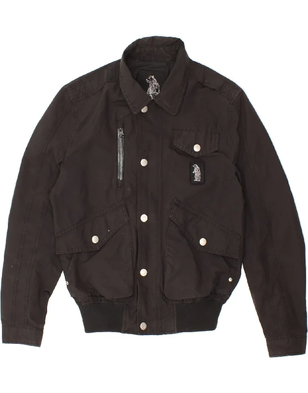 Men's Coats for Every BudgetREFRIGUE Boys Bomber Jacket 11-12 Years Black Nylon