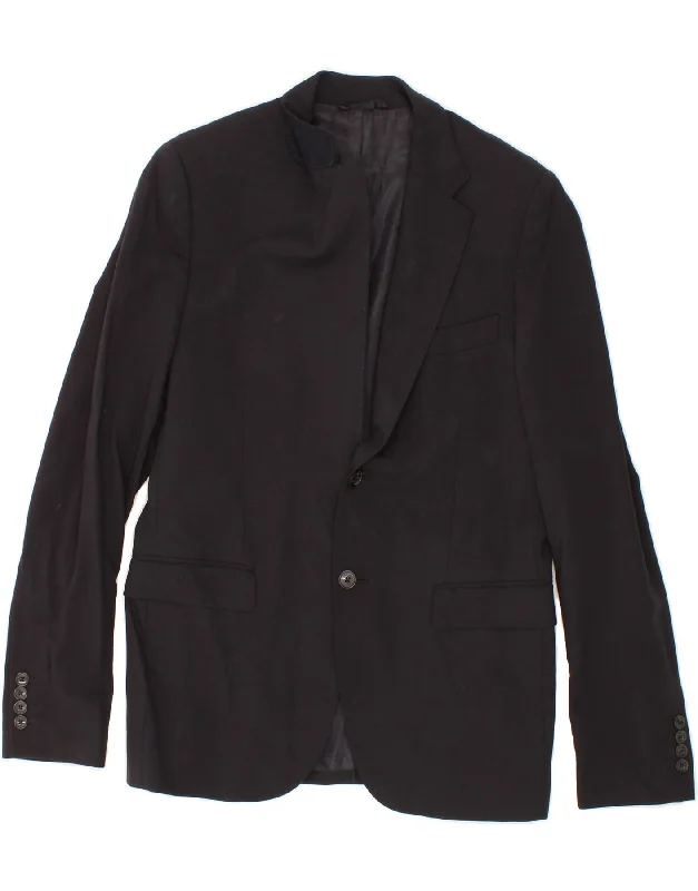 Men's Coats with Removable LiningsRICHMOND Mens 2 Button Blazer Jacket IT 50 Large Black Wool Men's Coats with Removable LiningsRICHMOND Mens 2 Button Blazer Jacket IT 50 Large Black Wool