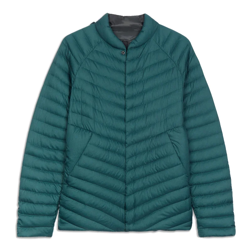 Practical Men's RaincoatsSnap Down Jacket - Resale